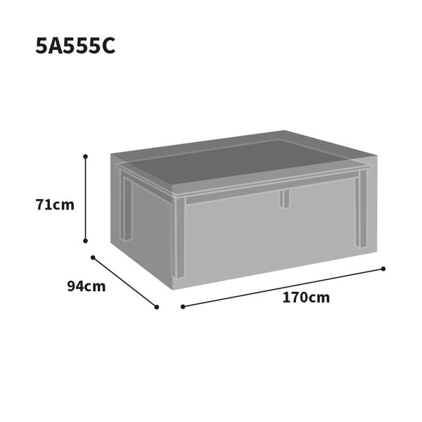 Bosmere AllWeather Patio Table Cover Wayfair.co.uk